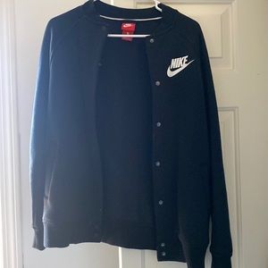Black Nike Baseball jacket